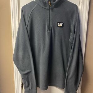 CAT Gray Pullover Hoodie